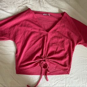 Zara size XS magenta top